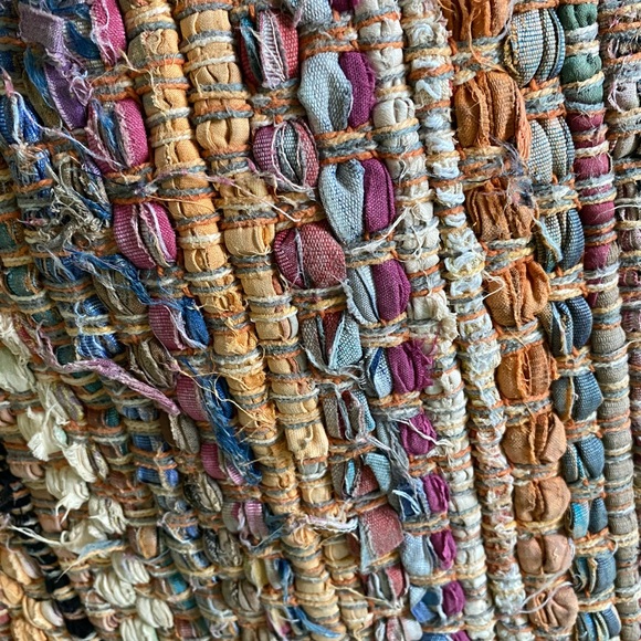 Colorful Handwoven Rug - Picture 3 of 4